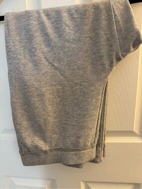 Alfred Dunner Heather Gray Track Joggers